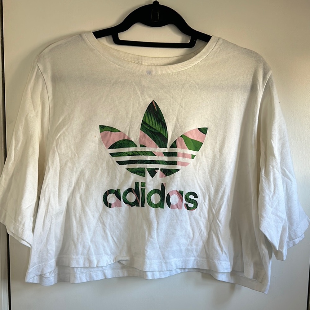Adidas crop top T-shirt
